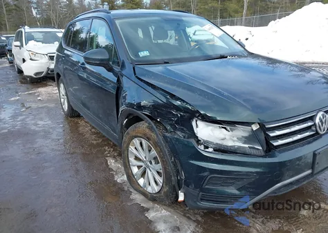 2019 Volkswagen Tiguan 2.0T S from USA, damaged, VIN 3VV0B7AX2KM016376